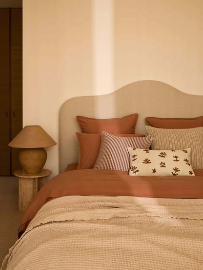 Waffle Blanket - Raffia