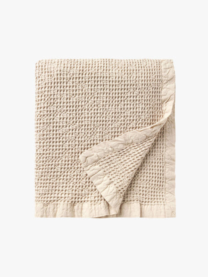 Waffle Blanket - Raffia