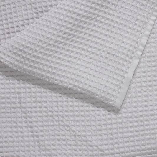 Waffle Blanket — White