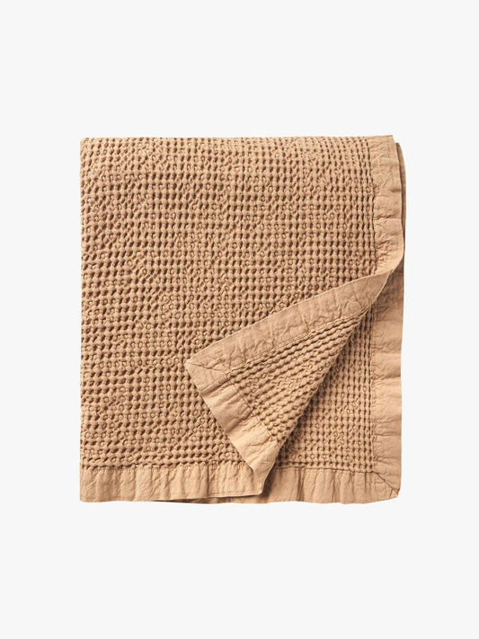 Waffle Blanket - Honey