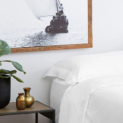 Tailored Duvet Cover Set | White