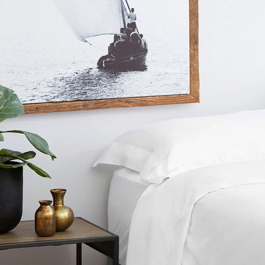 Tailored Duvet Cover Set | White