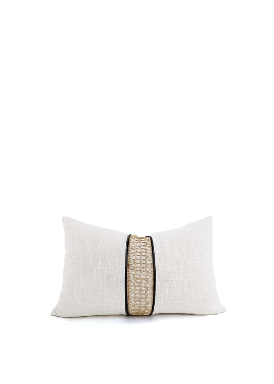 Braid Cushion cover- cream / natural 40x60
