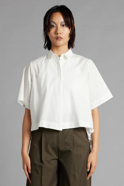 Pleated Shirt - Off White