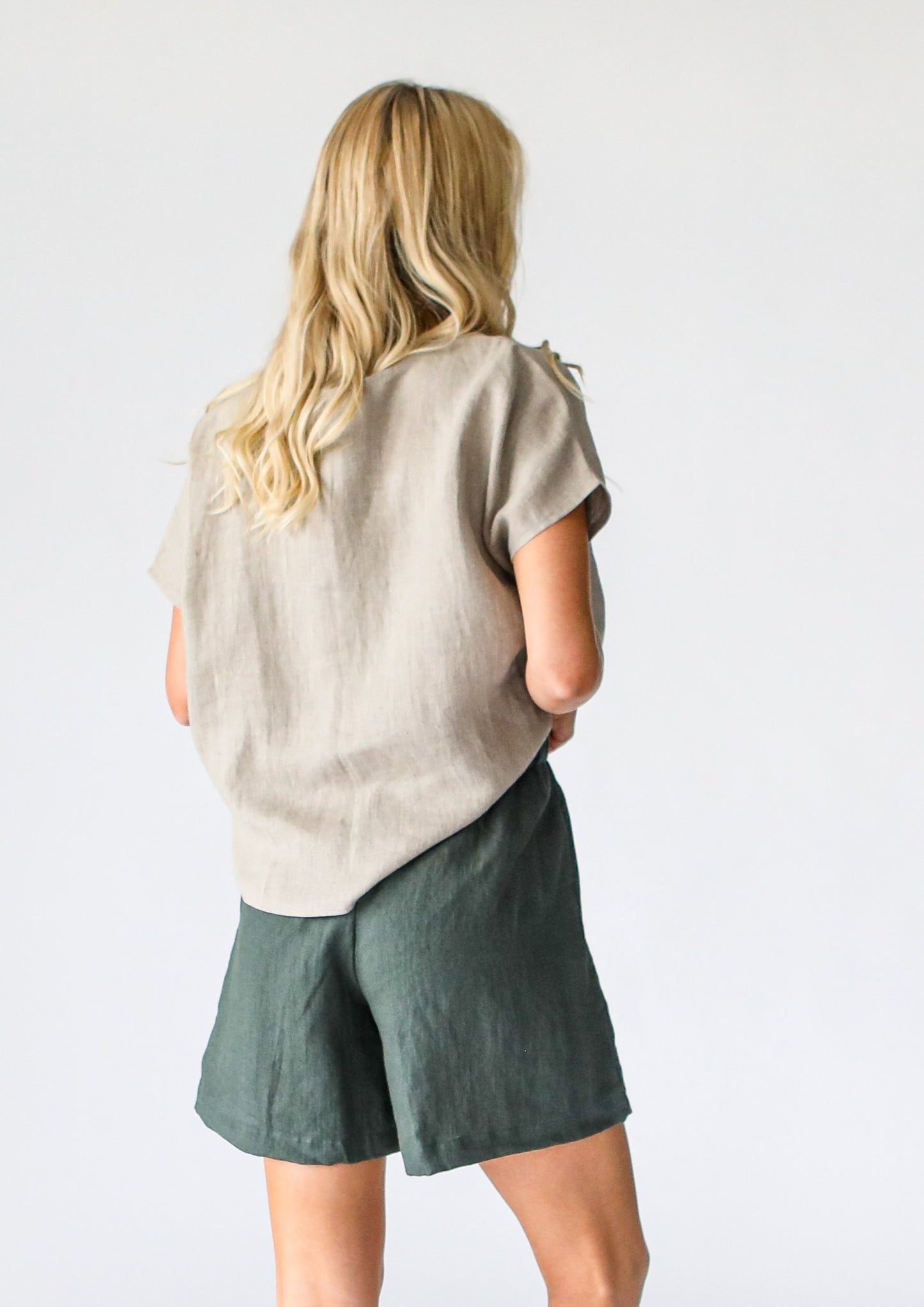 Linen T-Shirt | Oatmeal