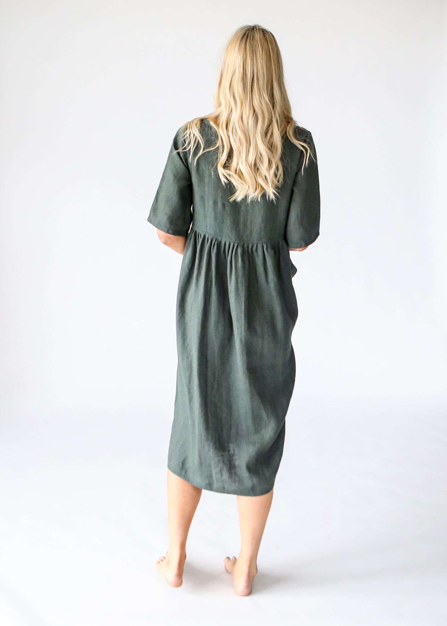 Bridi Dress | Forest Green