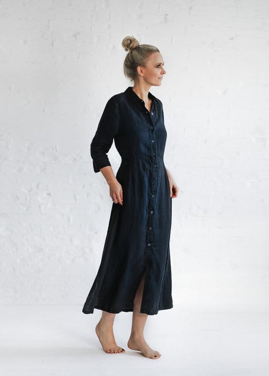 Tailored Dress | Navy
