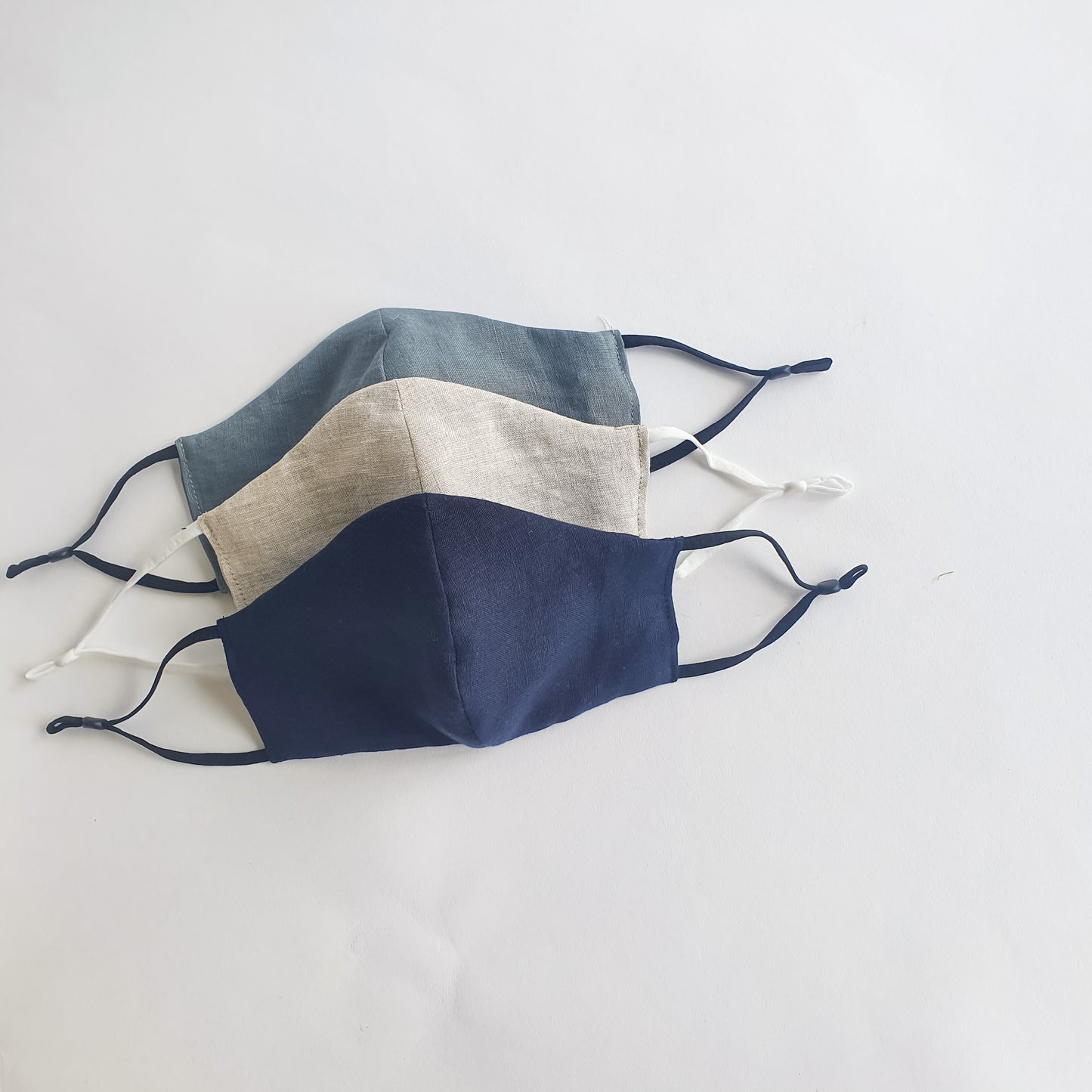 Linen Face Mask | Navy