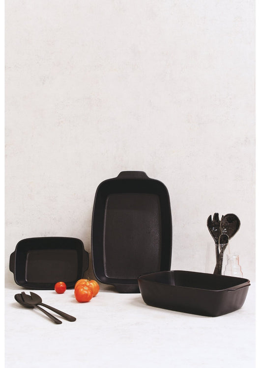 BROSTE Ovenware Oven Dish Rectangular  |  Black