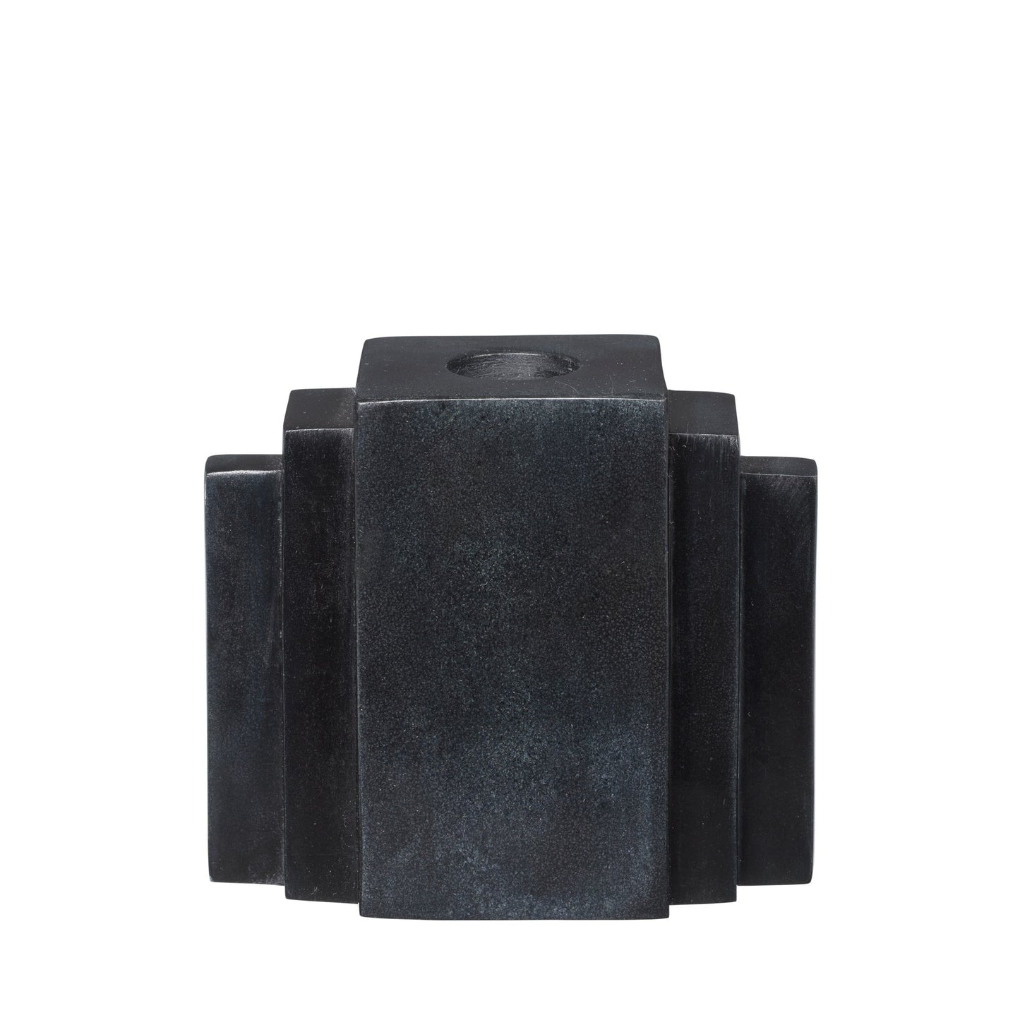 BROSTE Candleholder | Black Marble