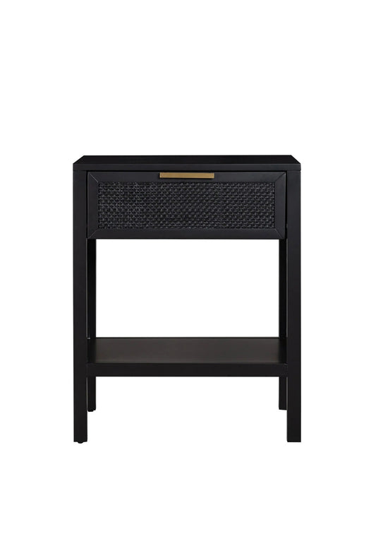 Lincoln Bedside Table | Black