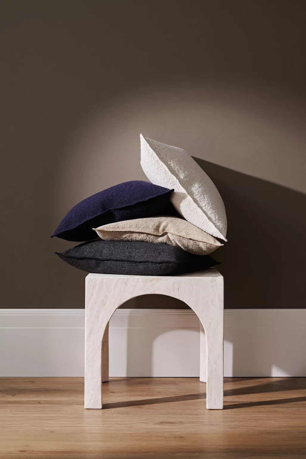 Boucle Cushion | Ivory