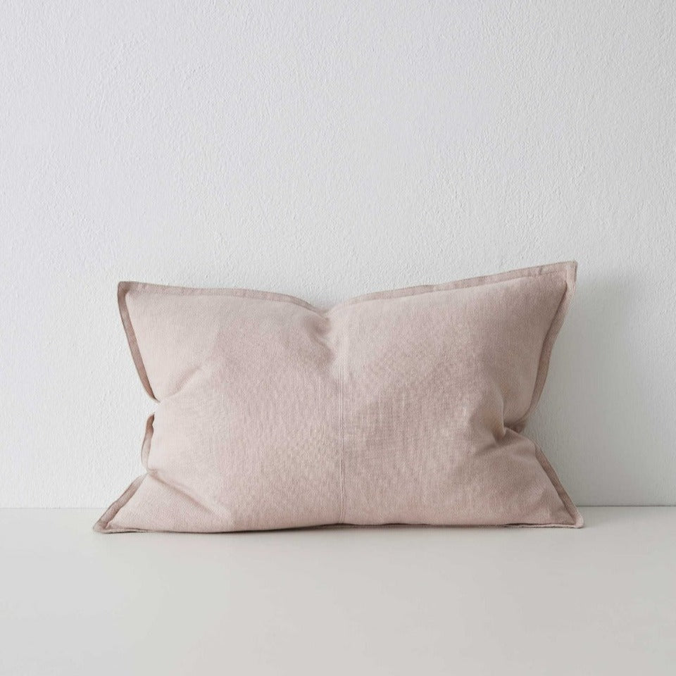 Como Linen Cushions | Blush