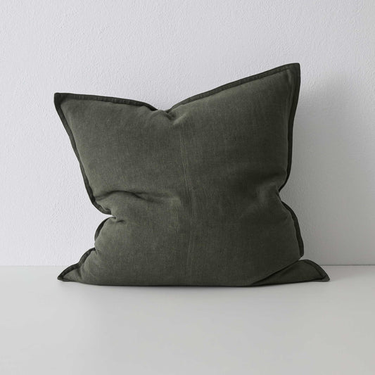 Euro Linen Cushion | Khaki ( 60cm x 60cm )