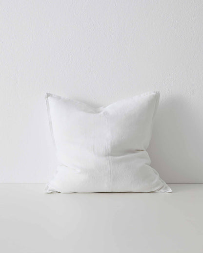 Como Linen Cushions | Snow