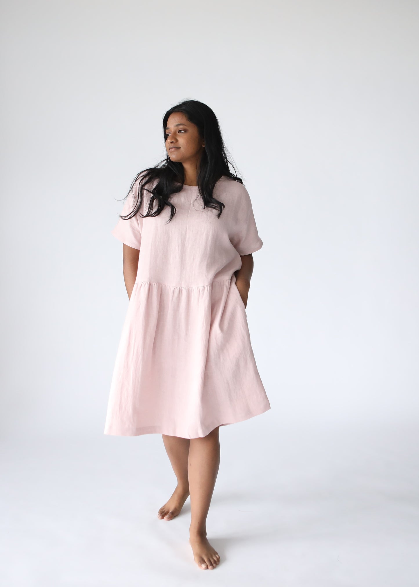 Oversized Linen Dress | Blossom