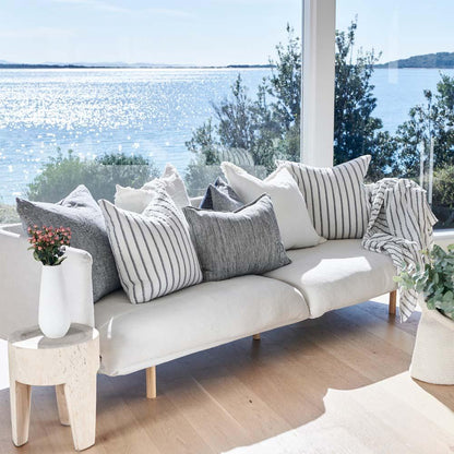 Sea Spray Linen Throw