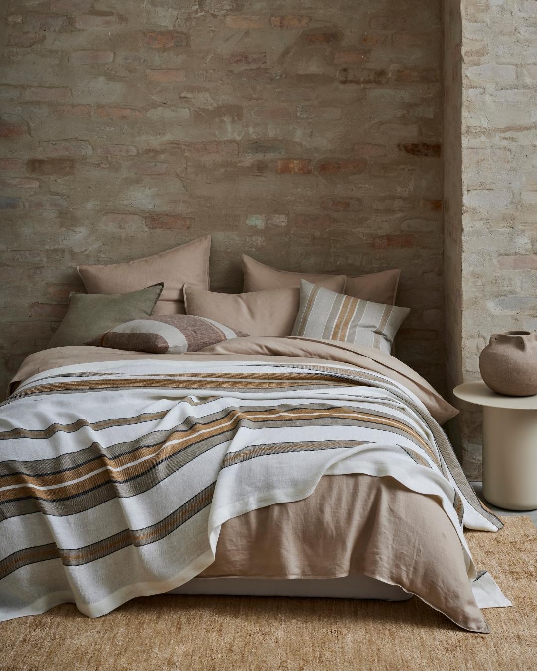 French Flax Linen Duvet Cover | Sandy Beige