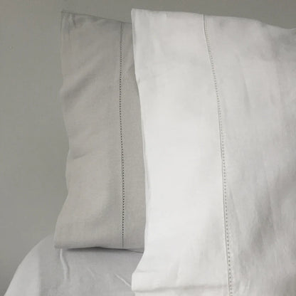 Union Duvet Cover Sets | Linen/Cotton Mix | Hemstitching Detail