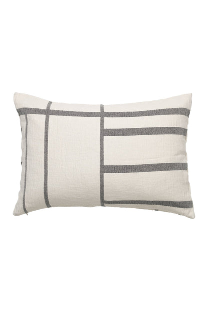 Architecture Cushion | Cream & Grey