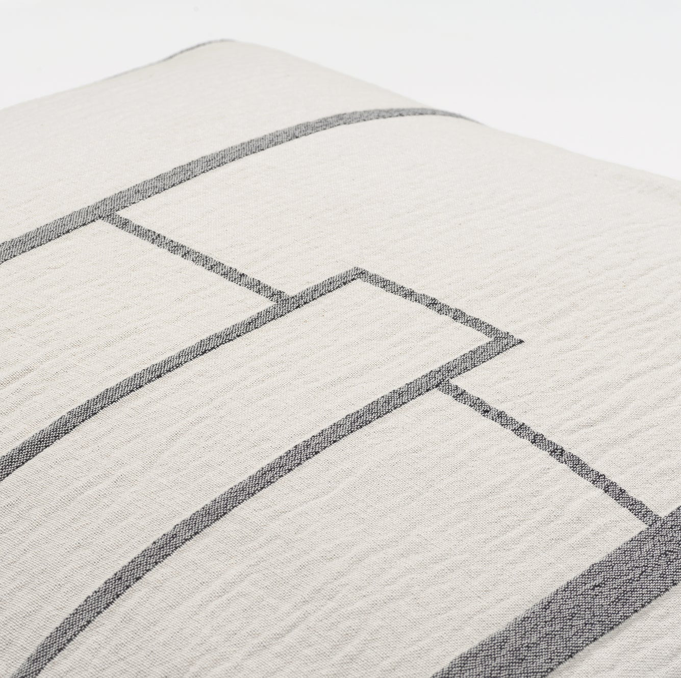 Architecture Cushion | Cream & Grey