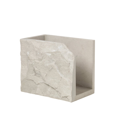 KRISTINA DAY Magazine Keeper | Sandstone