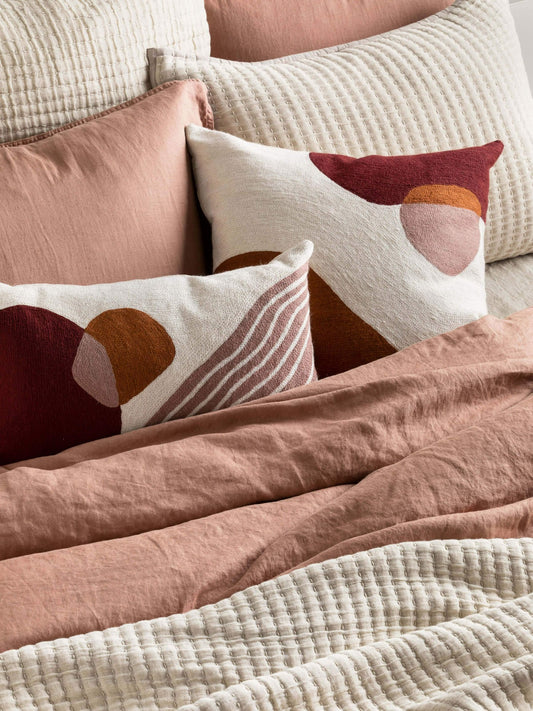 French Linen Sheet Set | Clay