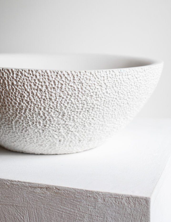 Handmade Lavastone Carved bowl | Small