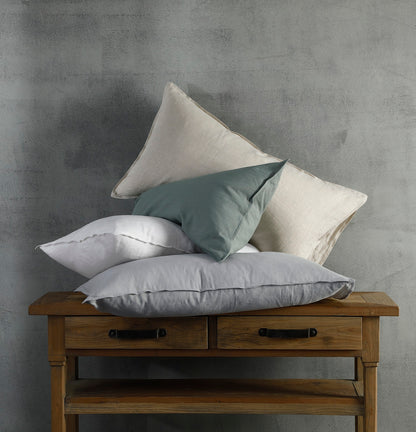 Laundered Linen Pillowcases | Lodge Size