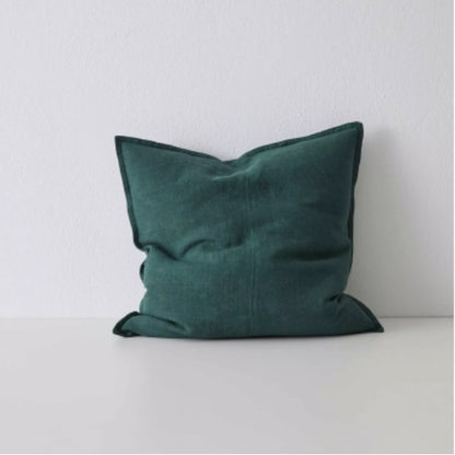 Como Linen Cushions | Forest