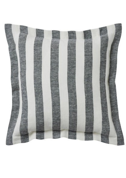 Luca Linen Cushion | Shadow