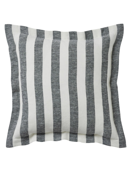 Luca Linen Cushion | Shadow