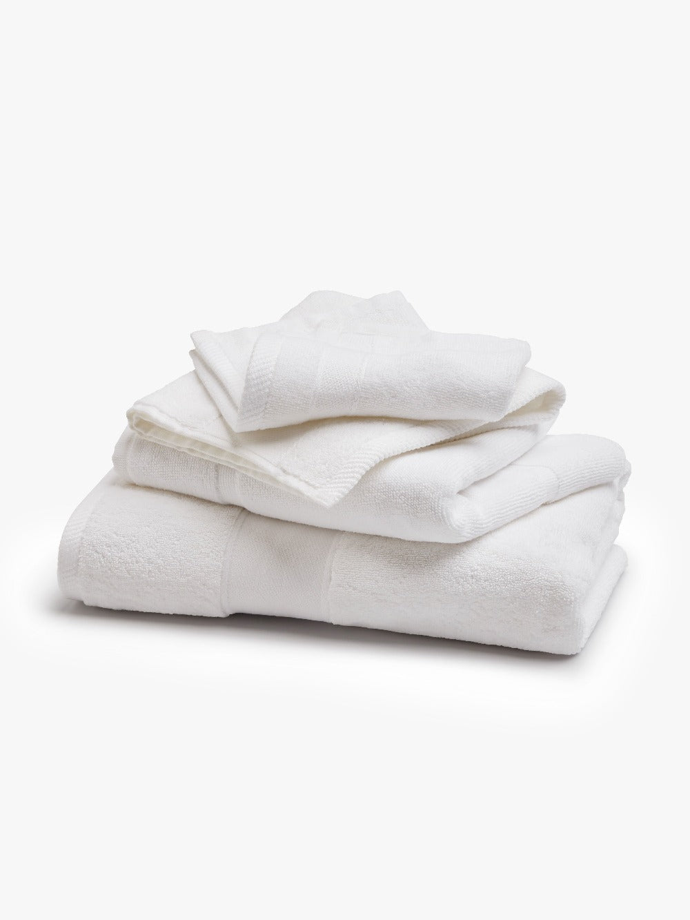 Regent Bath Towels | White