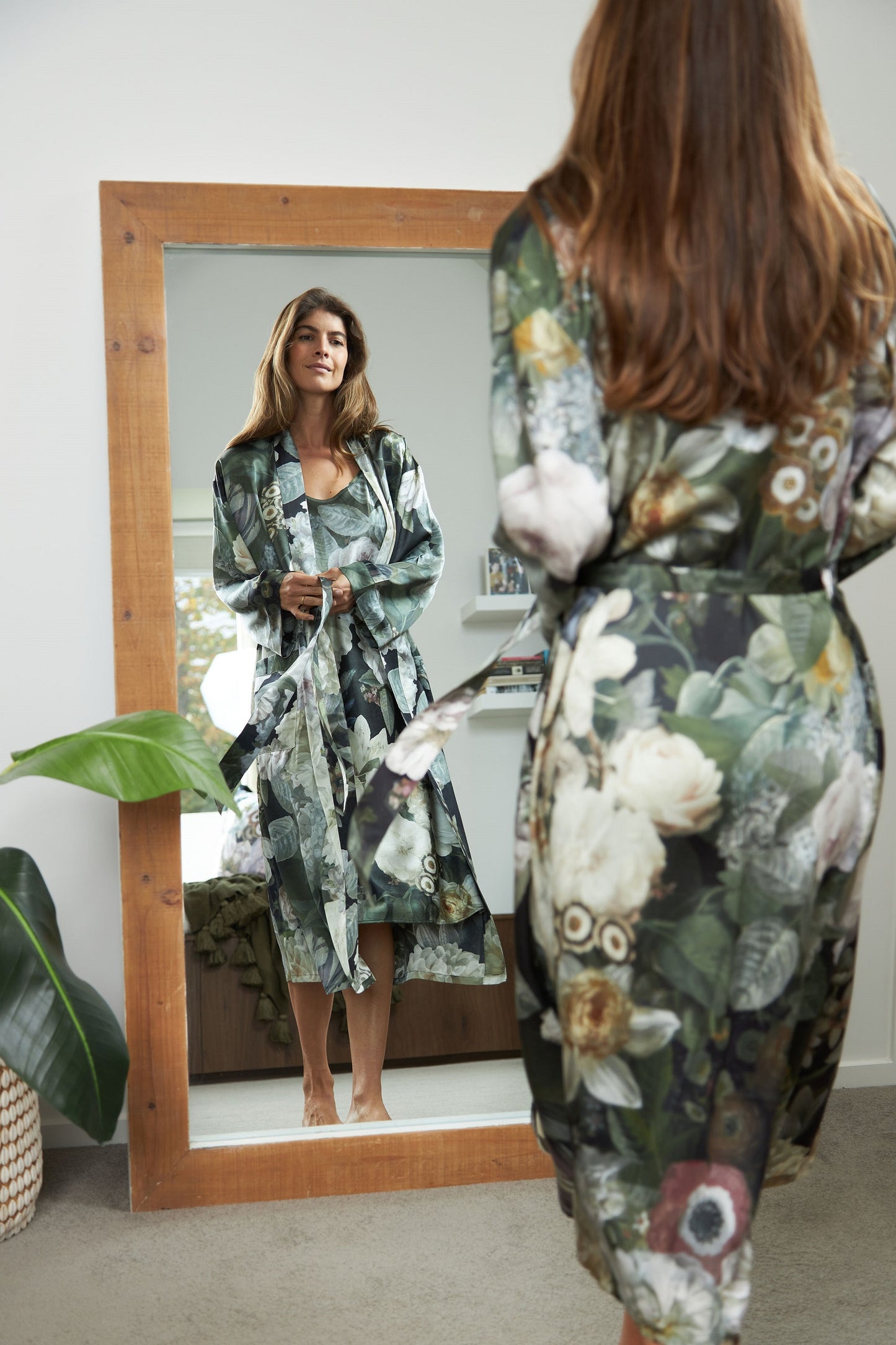 SILK Robe |  Floz Print