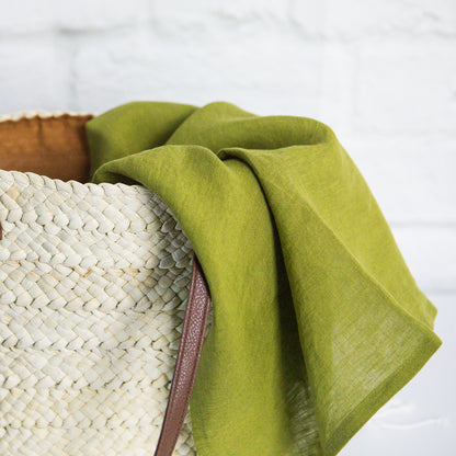 Linen Tea Towel | Moss
