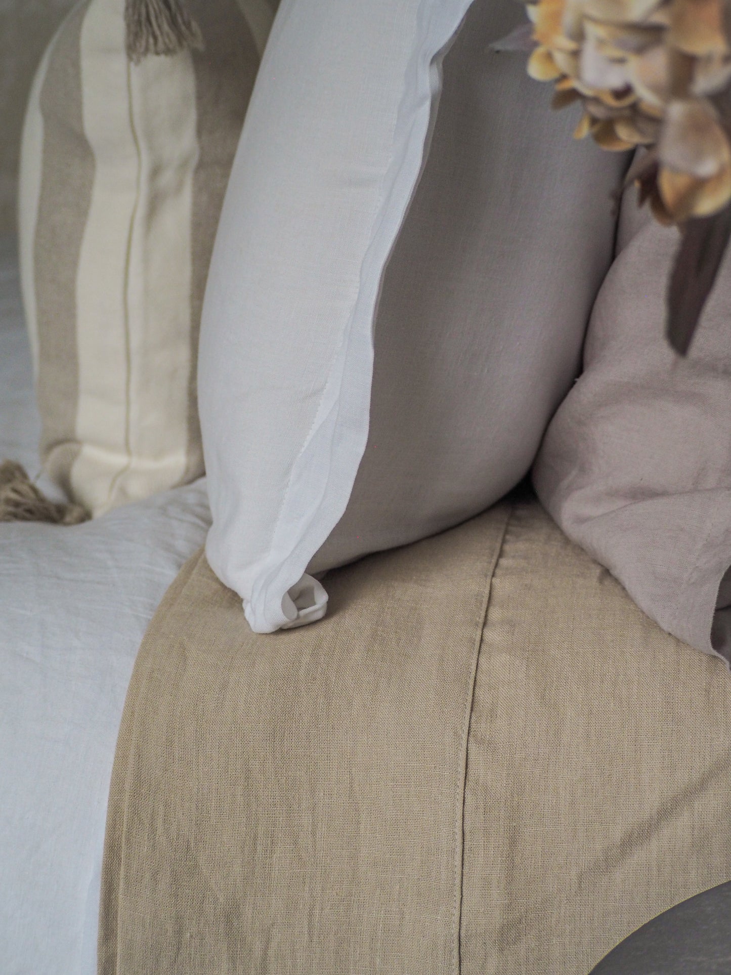 Natural Sheet set in Oatmeal | Oeko-Tex® certified