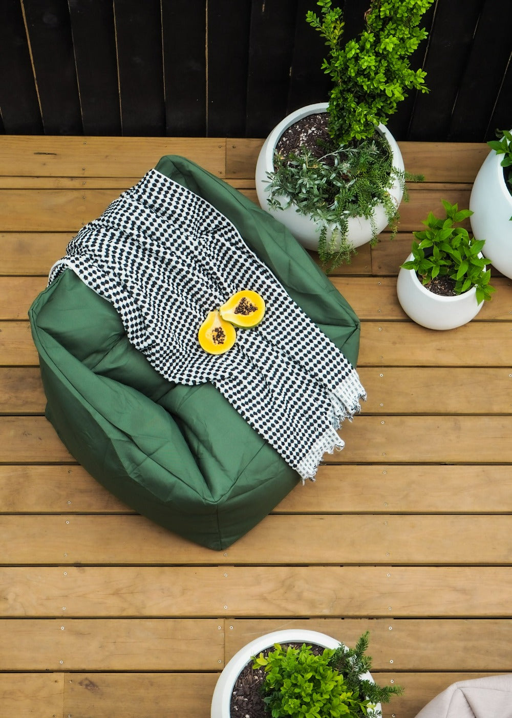 Outdoor Bean Bag Chair | Olive