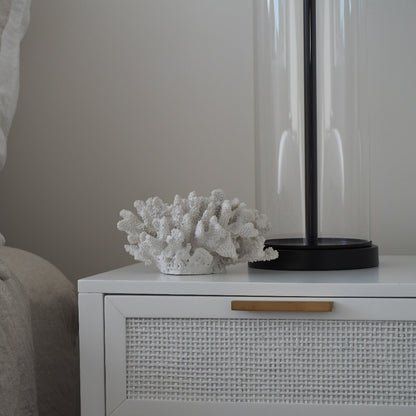 Lincoln Bedside Table | White