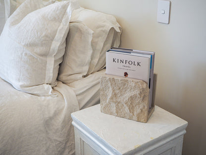 KRISTINA DAY Magazine Keeper | Sandstone