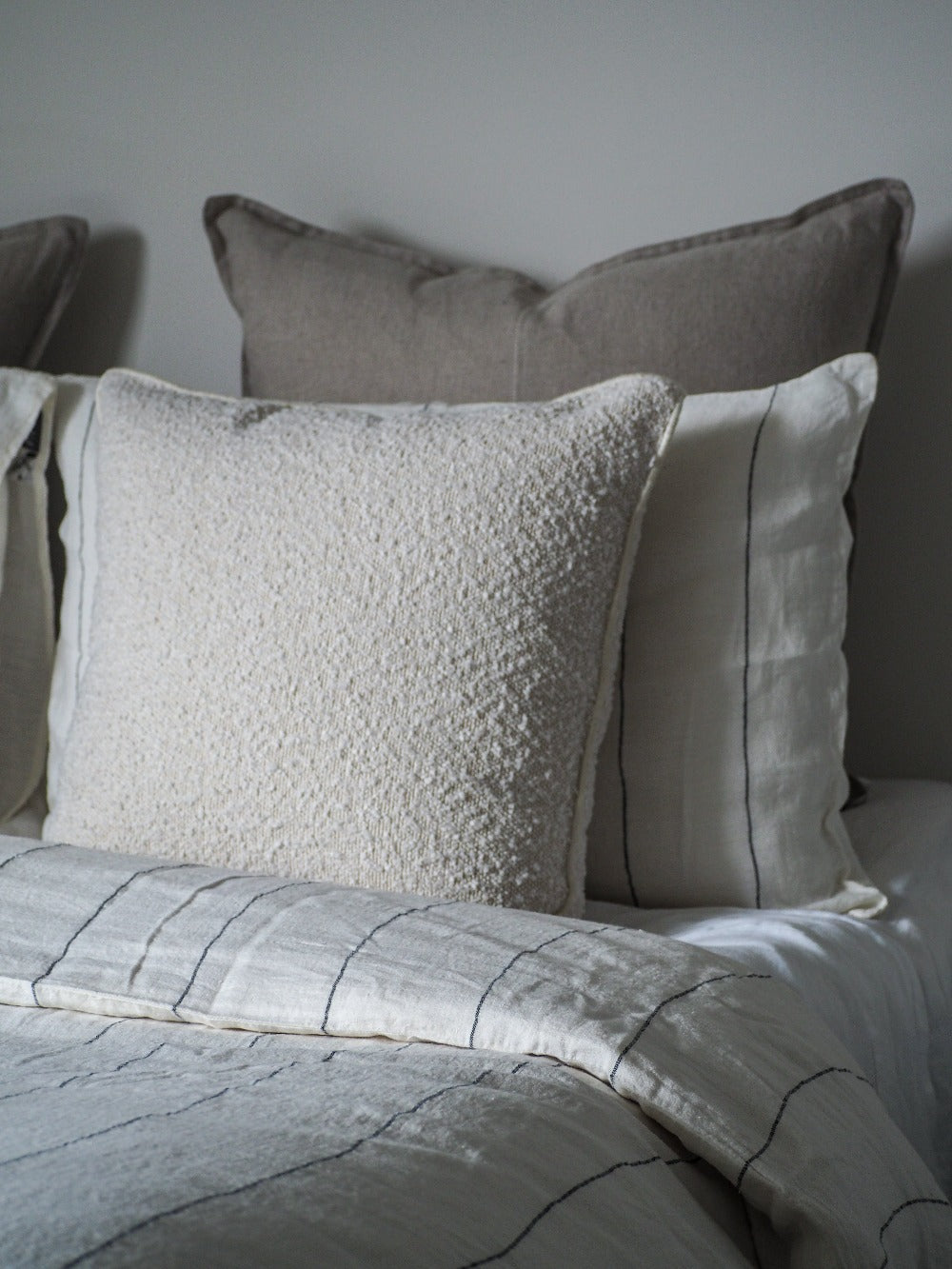 Boucle Cushion | Ivory