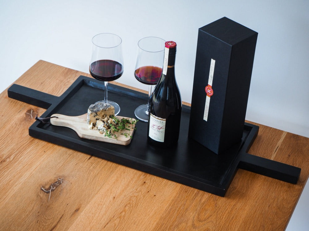 Serving Board Double Handled |  Ebonised