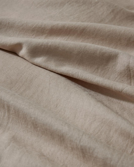 Linen Duvet Cover - Sandy Beige