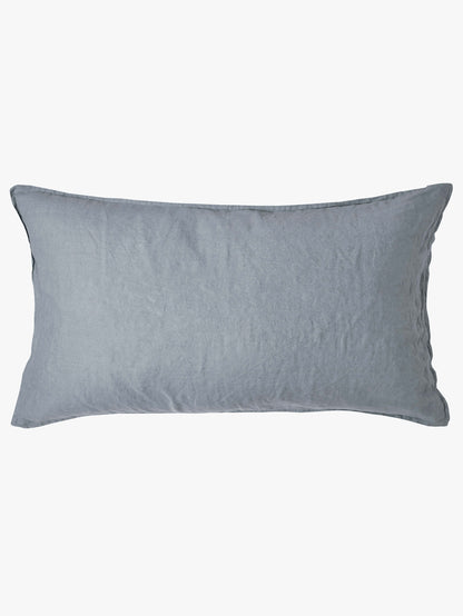 French Linen Pillowcases  | Storm