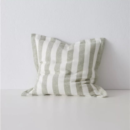 Luca Linen Cushion | Olive