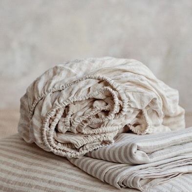 Linen Stripe Pillowcases |