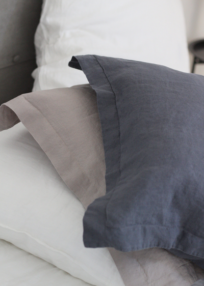 Majeste® Linen Pillowcases | Soft Taupe | Made in Europe