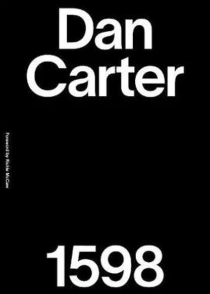 Dan Carter 1598 | Hardcover Book