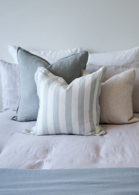 Luca Linen Cushion | Laurel