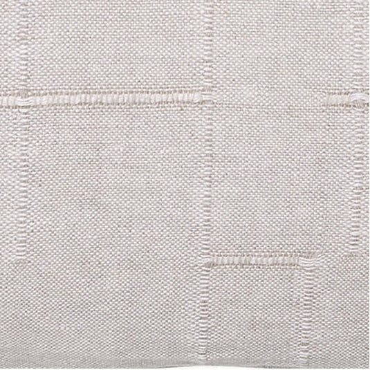 Textured Linen Lumbar Cushion | Natural