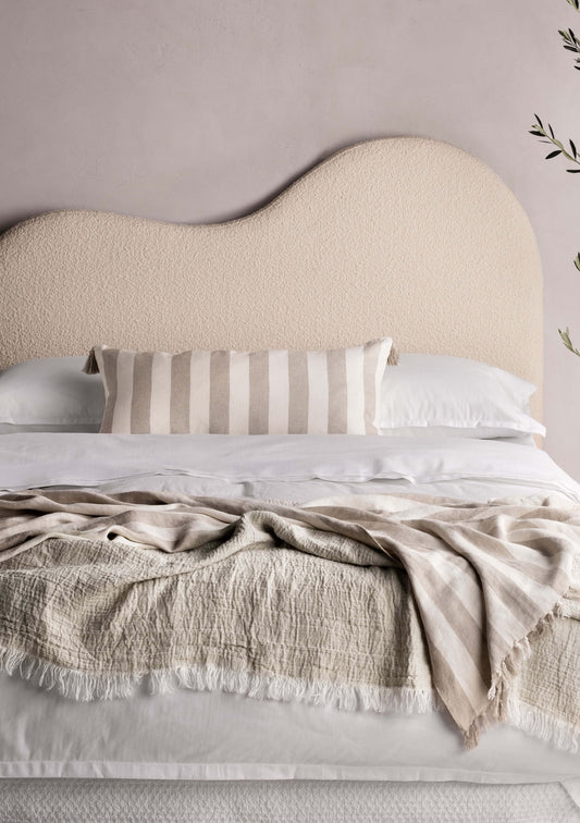 Herringbone Duvet Cover Set | White